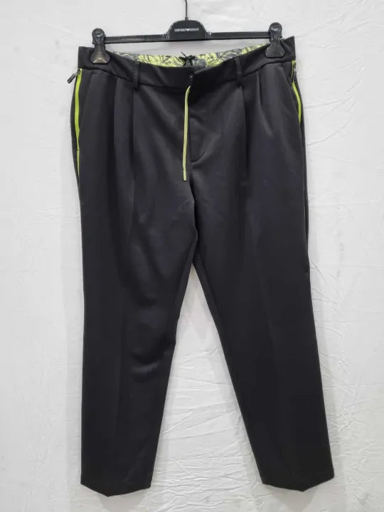 Boss Black Keen Double Pleat Trousers Size: 54