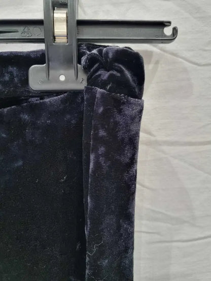 Mango Straight Velvet Trousers Size: Small