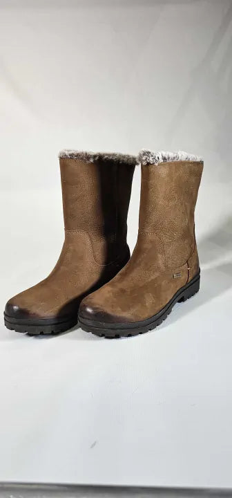 Womens Camel Alice Heeled Ankle Boots Size: Uk 6