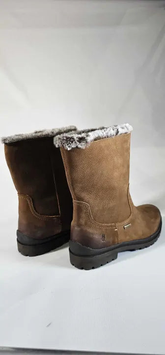 Womens Camel Alice Heeled Ankle Boots Size: Uk 6
