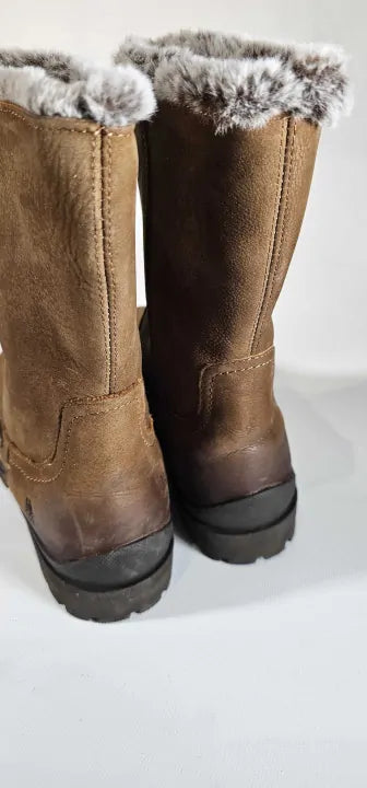 Womens Camel Alice Heeled Ankle Boots Size: Uk 6