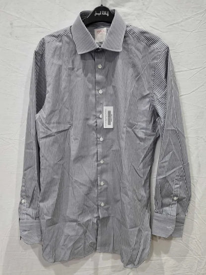 Pink Shirtmaker Stripe Men Shirts Size: 15.5/39