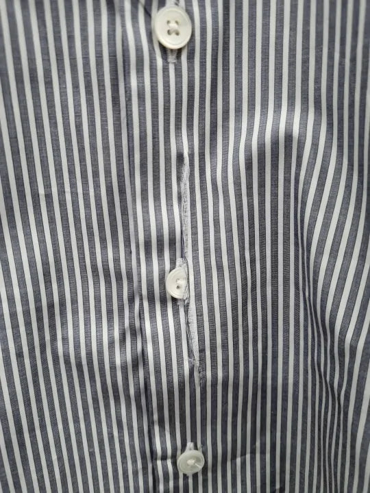 Pink Shirtmaker Stripe Men Shirts Size: 15.5/39