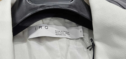 Iro - Ecru Linen Blend Litta Blazer - Cream Size: 38