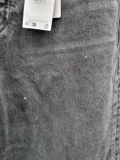 Mango Straight Jeans With Forward Seams Size: 38