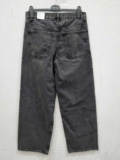 Mango Straight Jeans With Forward Seams Size: 38