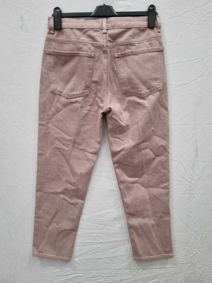 Theory Treeca Cropped High-Rise Slim-Leg Jeans Size: 28
