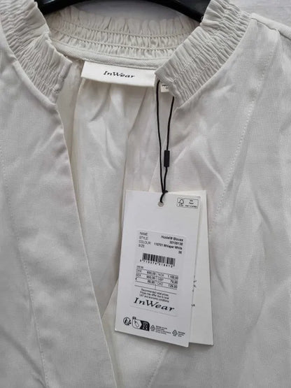Inwear Cream Huxiei Blouse Size: 36