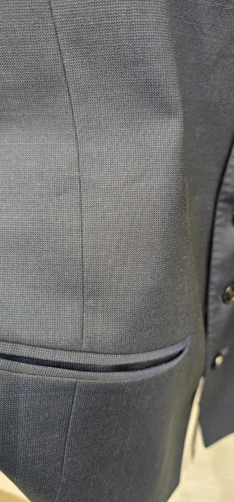 Boss - Navy Huge Wool Waistcoat - Blue Size: 48