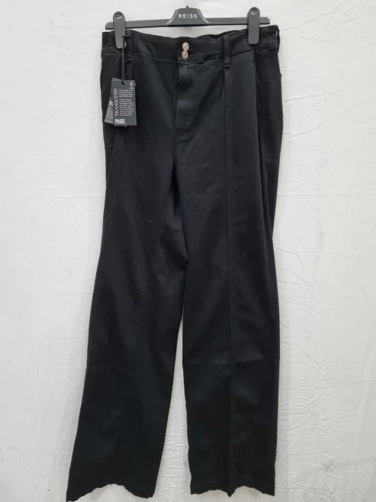 Paige Black Brooklyn Wide Jean Size: 29