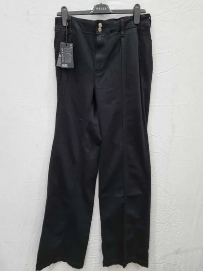 Paige Black Brooklyn Wide Jean Size: 29