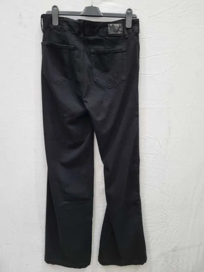 Paige Black Brooklyn Wide Jean Size: 29