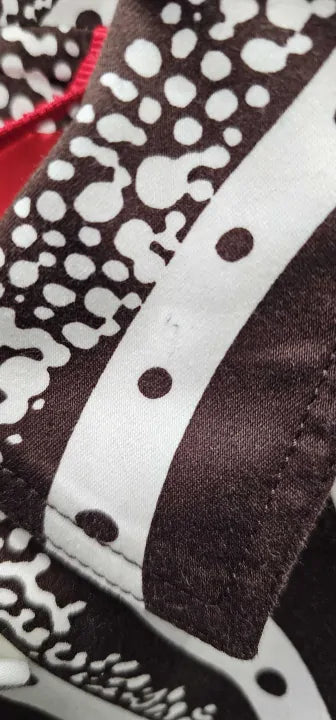 Max&Co. - Black/White Mopti Pattern Jacket - Brown Size: Uk 12