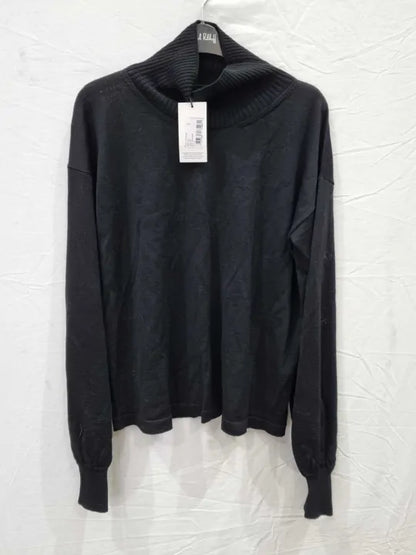 7 For All Mankind Turtle Neck Merino Wool Jumper Size: Medium