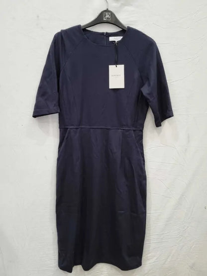 L K Bennett Navy Liya Dress Size: Uk 12