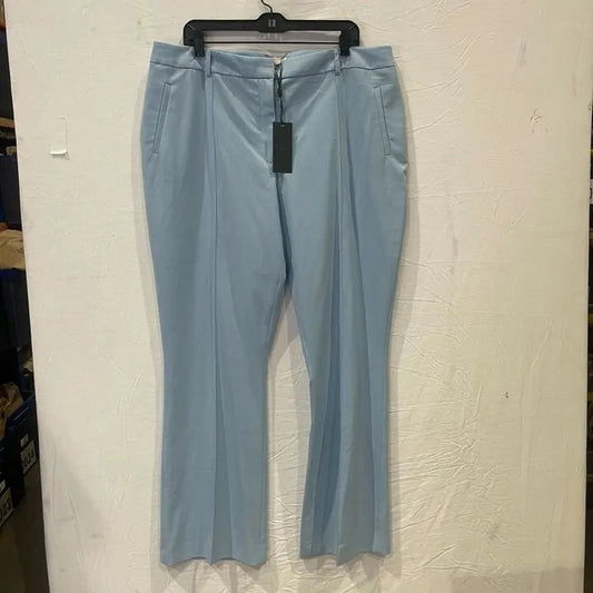 Hobbs London - Blue Cassia Bootleg Tailored Cassia Trouser Size: UK 18