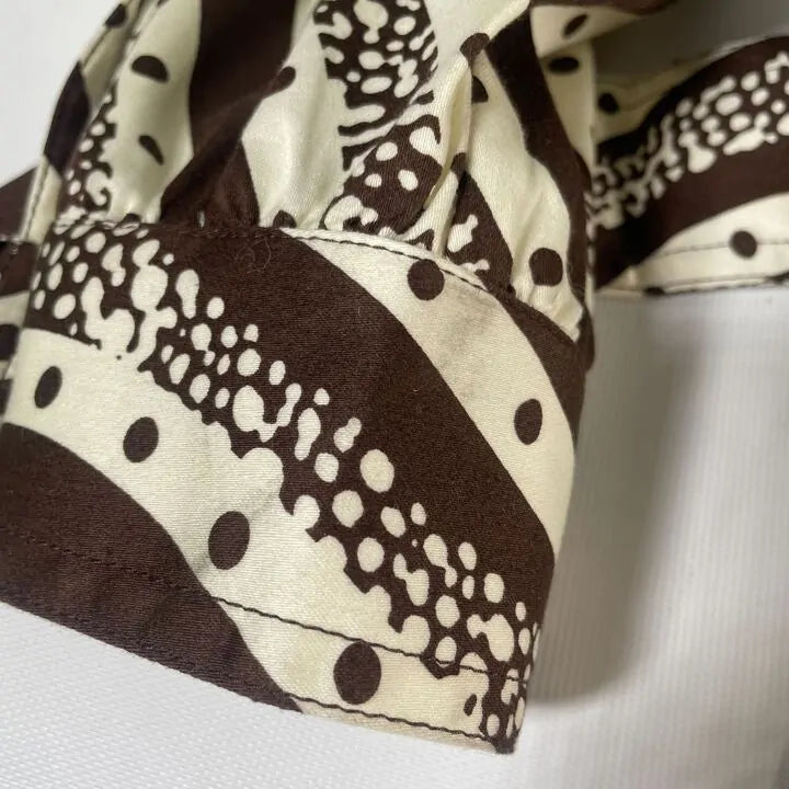 Max&Co. - Brown/White Mopti Pattern Jacket Size: Uk 12