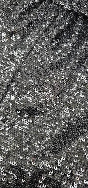 Black Charli Sequin Trousers Size: Uk 12
