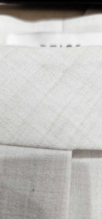 Neutral Hale Wide Leg Trousers Size: Uk 14