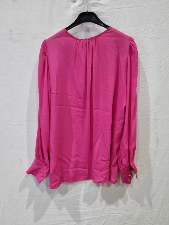 Marella Scoli Blouse In Crepe Size: Uk 8