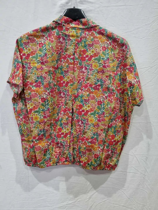 Liberty Print Organic Tana Lawn Shirt Size: Uk 8