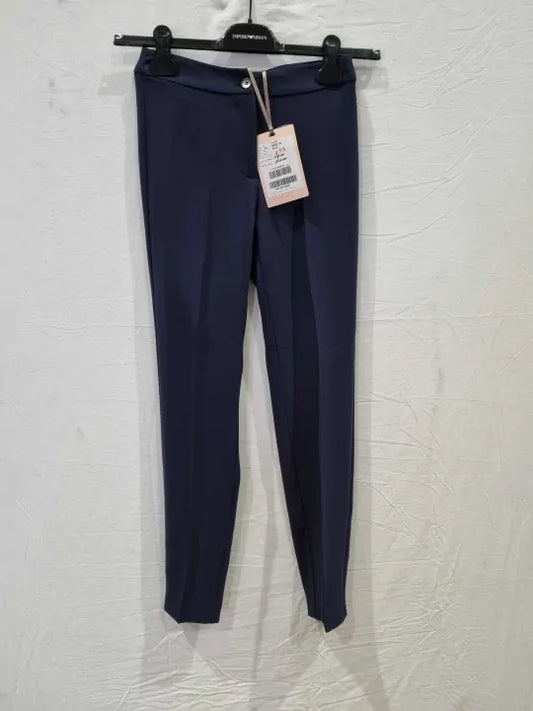 Slim-Fit Stretch Wool Trousers Size: Uk 4