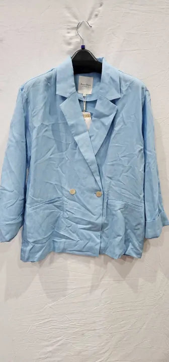 Blue Aline Blazer Size: 40