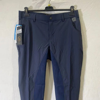 Br-52- Riding Breeches Mens Full Seat-Navy Size: 52