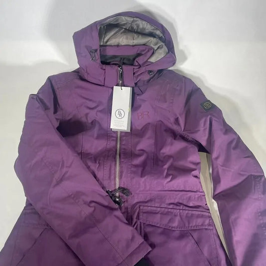 Br -Three Quarter Coat Bodil Ladies-S- Purple Size: Small