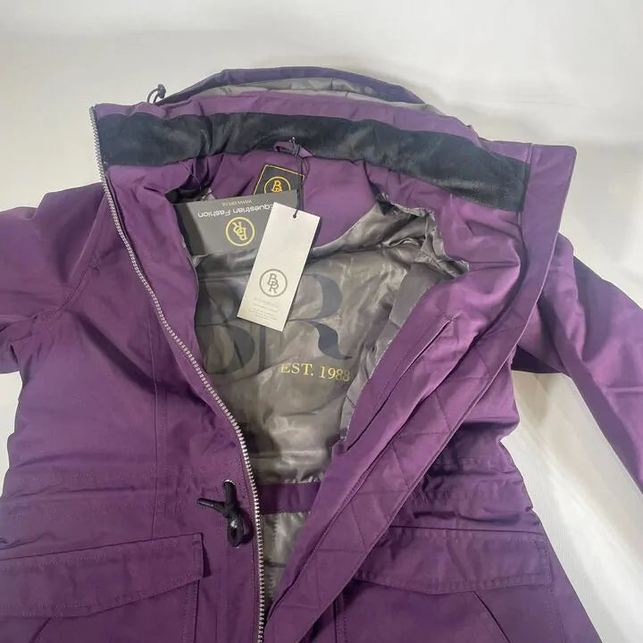 Br -Three Quarter Coat Bodil Ladies-S- Purple Size: Small