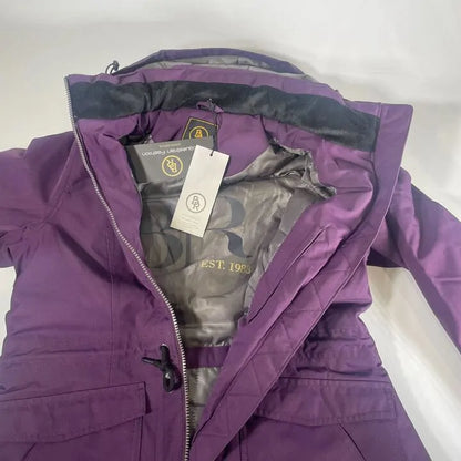 Br -Three Quarter Coat Bodil Ladies-S- Purple Size: Small