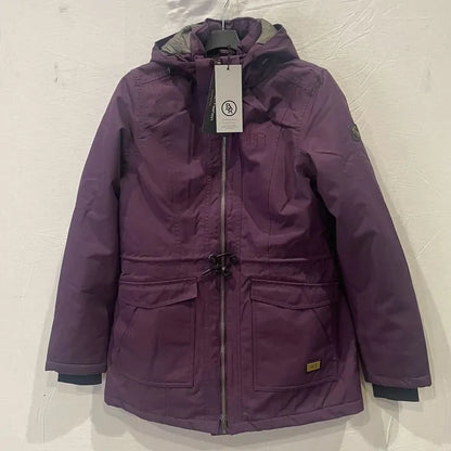 Br -Three Quarter Coat Bodil Ladies-S- Purple Size: Small