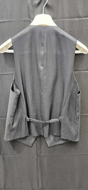 Boss , 38 , Grey-Dark Grey Huge 2 Piece Wool Suit-Grey Size: 38