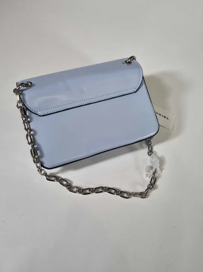 Sonia Rykiel Sky Blue Flap Chain Bag Size: One Size