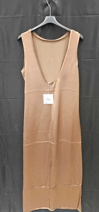 By Malene Birger - Copper Audette Shift Dress - Brown Size: 40