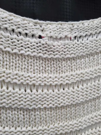 Joe Browns Summer Knit White Top Size: UK 12  deal !!