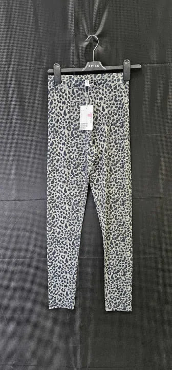 & Other Stories-1040077001-Xs-Multi-Animal Print Leggings-Multi Size: Xs
