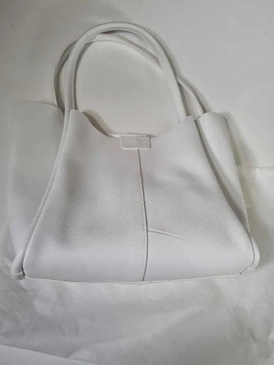 Lucky Bees White Shoulder Bag Size: One Size