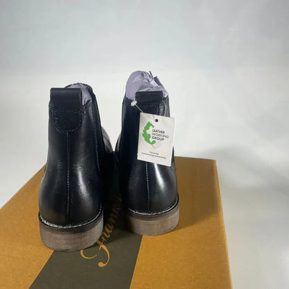 Frank James- Aintree Women'S Leather Nubuck Pull On Chelsea Boots Size: Uk 4