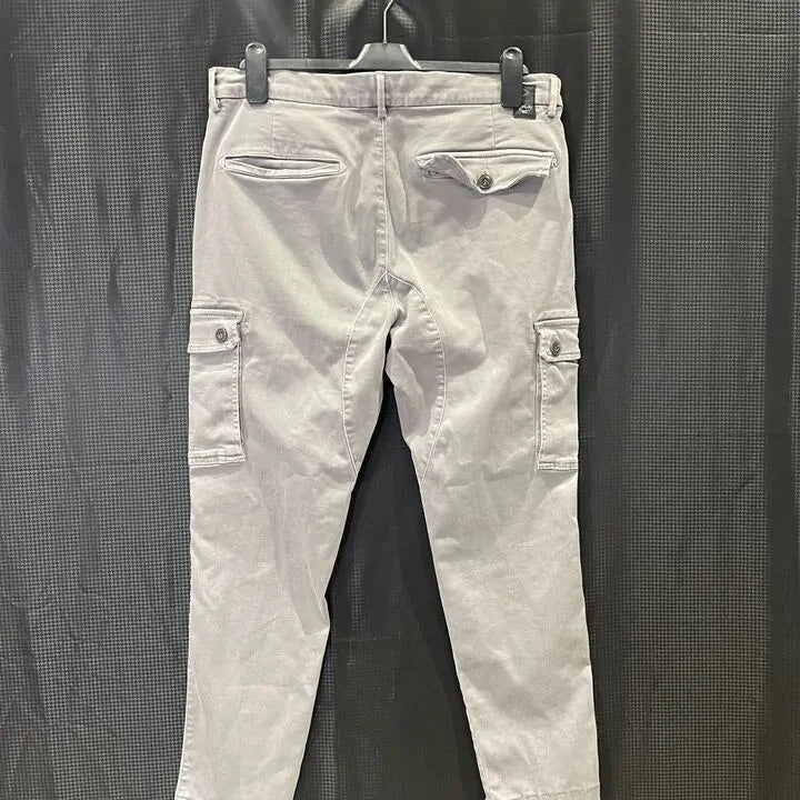 Replay- Grey Jaan Slim Hyperflex Cargos Size: W34/L32