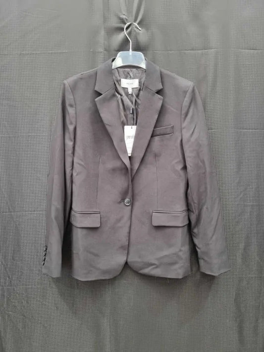 Reiss Black Jess Single Breasted Blazer Size: Uk 10