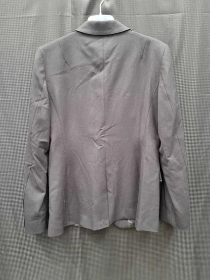 Reiss Black Jess Single Breasted Blazer Size: Uk 10