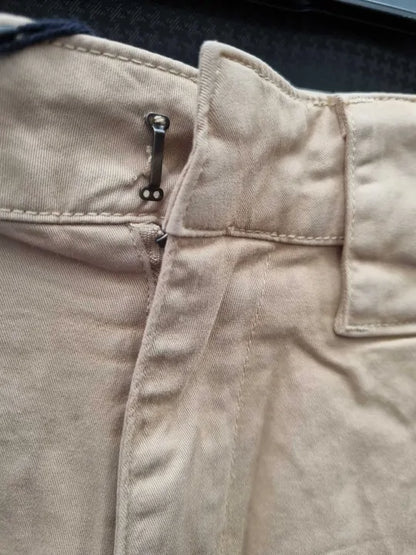Hush Beige Daisy Stretch Cotton Shorts Size: Uk 8  deal !!