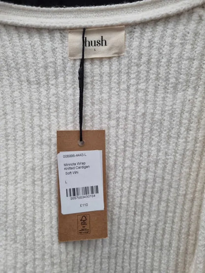 Hush Minnota Wrap Knitted Cardigan Size: Large