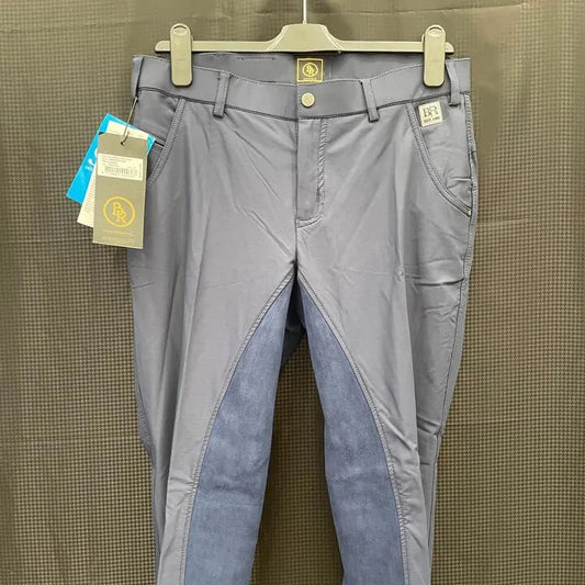 Br-52- Riding Breeches Mens Full Seat-Navy Size: 50