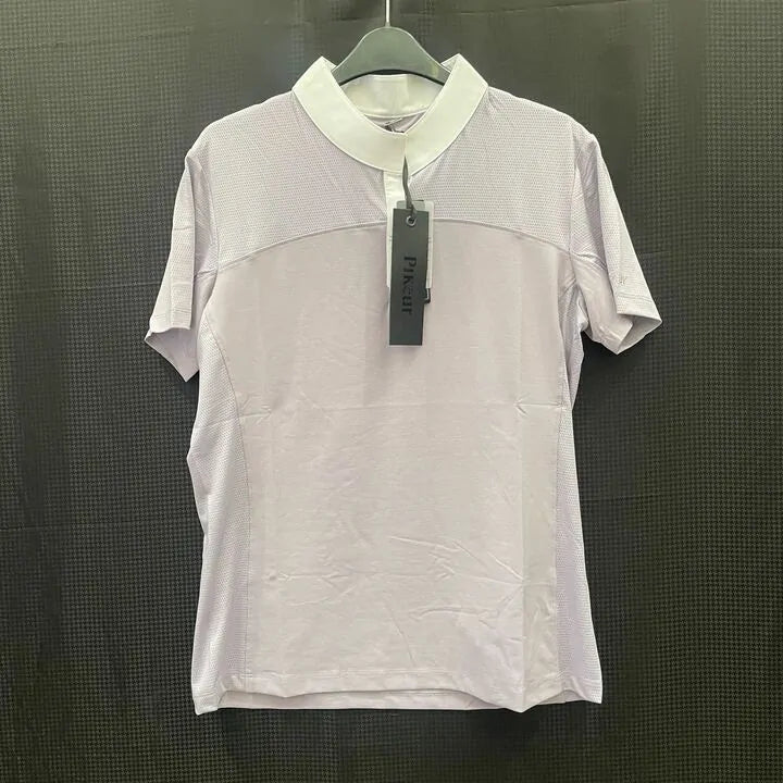 Pikeur-42- Kennya Ladies Competition Shirt Silk Purple Size: 42