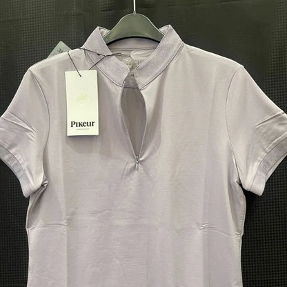 Pikeur-42- Pernille Function Shirt - Silk Purple Size: 42 / UK 14