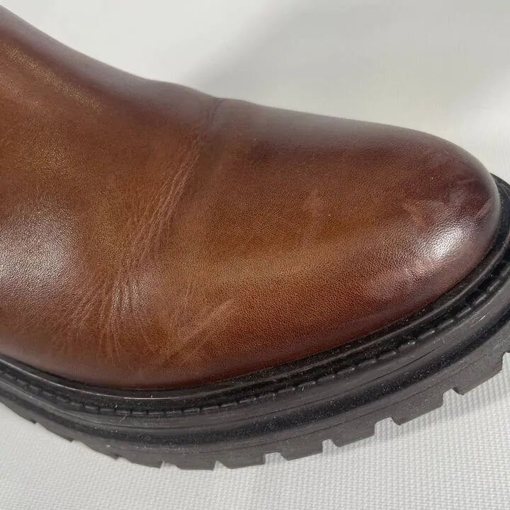 Geox - Brown Leather D Iridea Ankle Boot Size: Uk 8