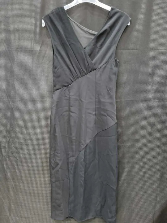 Reiss Francesca Bodycon Ruched Midi Dress Size: UK 8