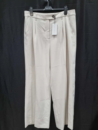 Mint Velvet Structured Wide Leg Trousers Size: Xlarge